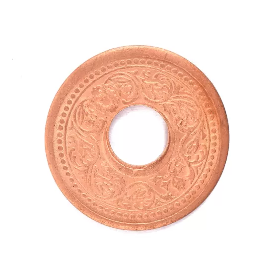 Copper Coin/Sikka with Hole (Pack of 5)